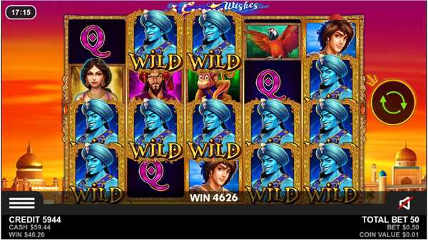 3 Genie Wishes Slot by Pragmatic Play