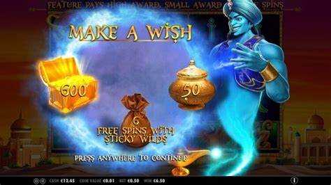 Play 3 Genie Wishes Slot