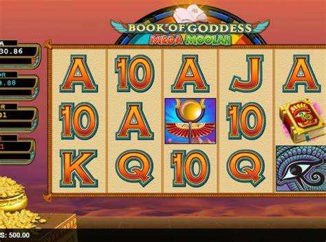 Book of Goddess Mega Moolah Slot Review