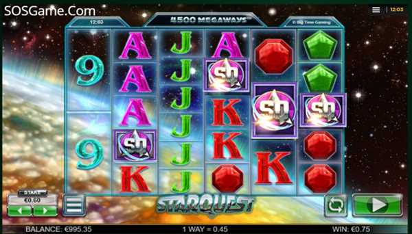 Starquest Paylines